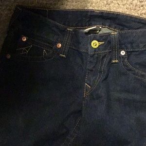 True Religion jeans.
